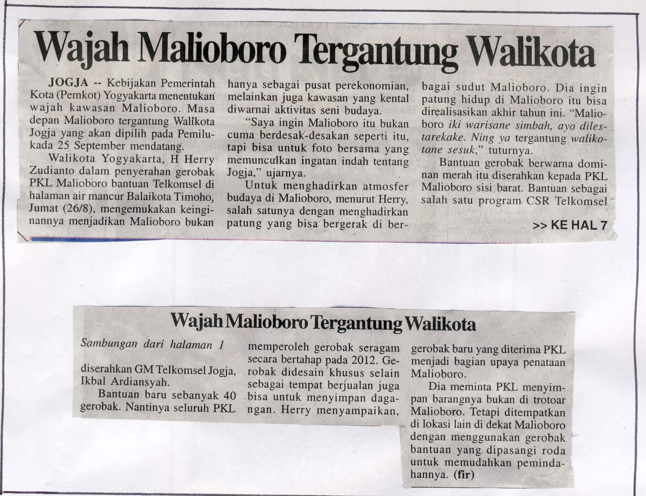 Kliping jogja terbaru